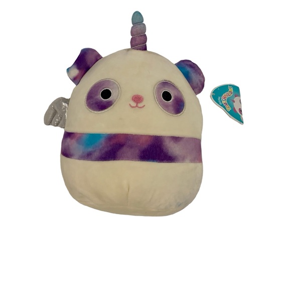 Lot of 8” Squishmallows, Lander NWT, Kayla & Hershey Kisses (pre-owned) - Picture 3 of 5